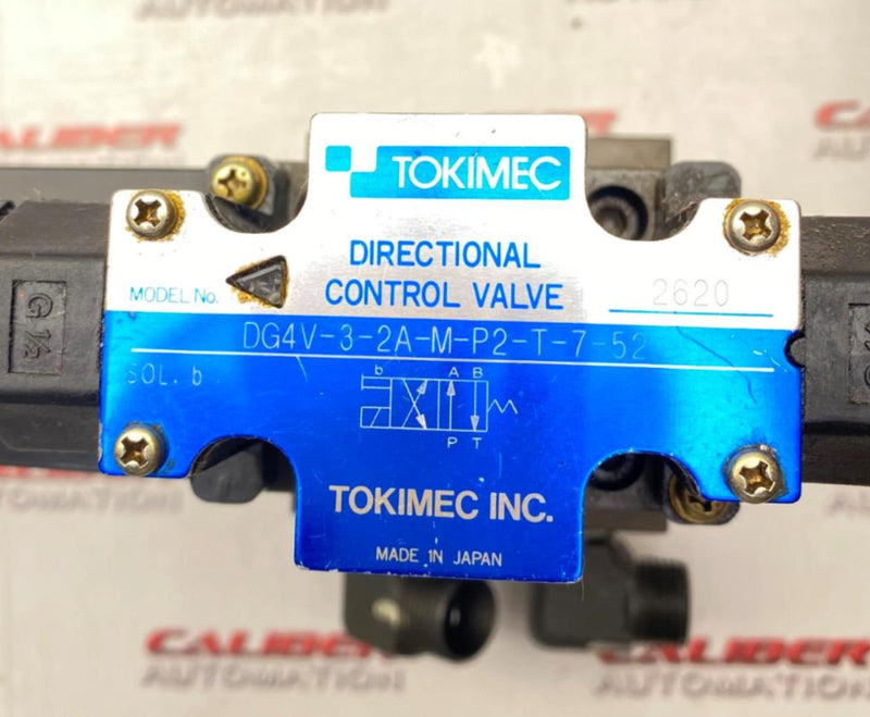 Load image into Gallery viewer, TOKIMEC DG4V-3-2A-M-P2-T-7-52 Solenoid Valve (USED) - Caliber Automation Online Store

