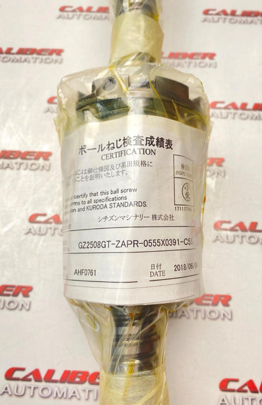 KURODA GZ2508GT-ZAPR-05555X0391-C5S Ball Screw (NEW) - Caliber Automation Online Store