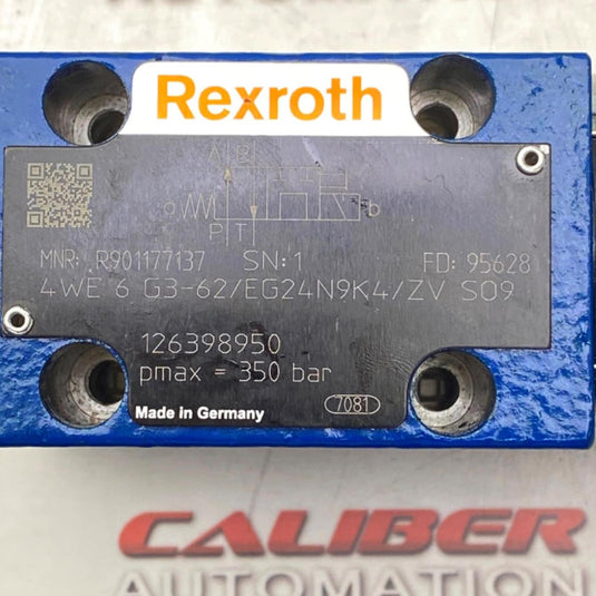 REXROTH R901177137 Hydraulic Directional Valve (NEW) - Caliber Automation Online Store