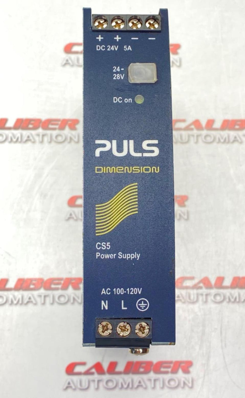 Load image into Gallery viewer, PULS DIMENSION CS5 Power Supply DC 24V 5A  (USED) - Caliber Automation Online Store
