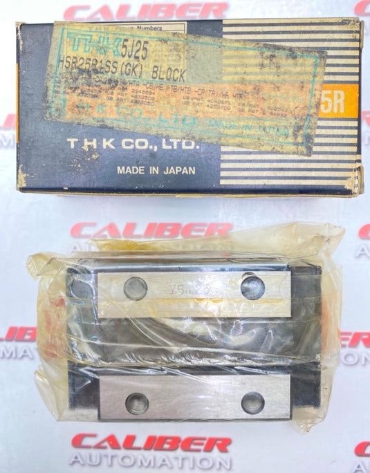 THK LM SYSTEM HSR-25R HSR25R1SS Linear Bearing Block  (NEW) - Caliber Automation Online Store