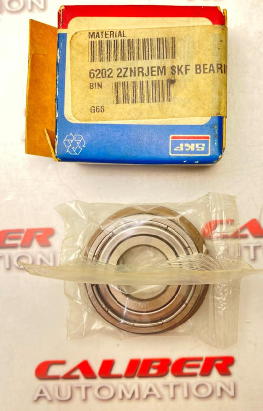SKF 6202 2ZNRJEM Ball Bearing (NEW) - Caliber Automation Online Store