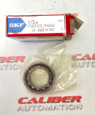 SKF 71908 ACD/P4ADGA  Angular Contact Ball Bearing 1/2 Set (NEW) - Caliber Automation Online Store