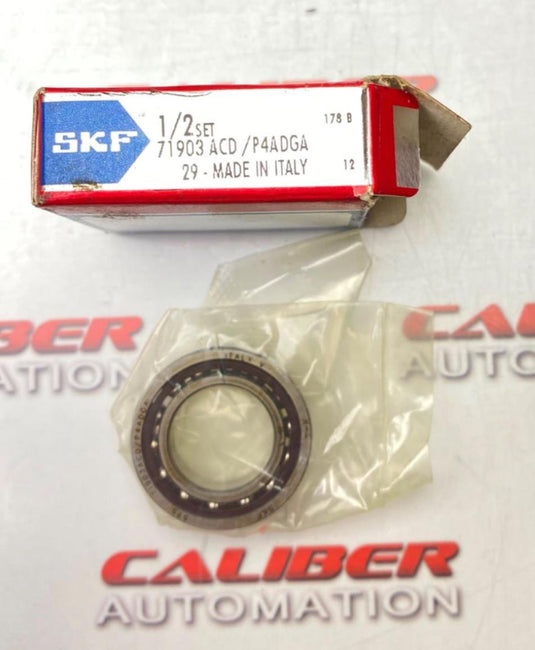 SKF 71908 ACD/P4ADGA  Angular Contact Ball Bearing 1/2 Set (NEW) - Caliber Automation Online Store