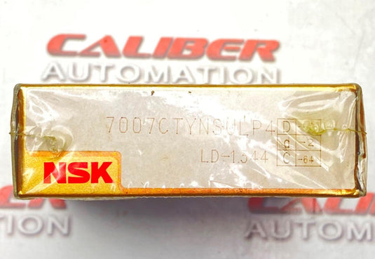 NSK 7007CTYNSULP4 Precision Angular Contact Bearing (NEW) - Caliber Automation Online Store