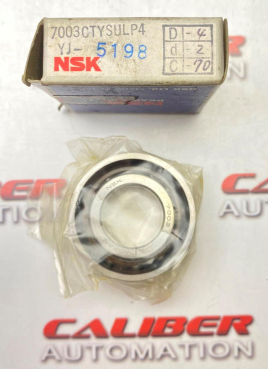 NSK 7003CTYSULP4 Angular Contact Bearing (NEW) - Caliber Automation Online Store