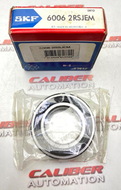 SKF 6006 2RSJEM Deep Groove Ball Bearing (NEW) - Caliber Automation Online Store