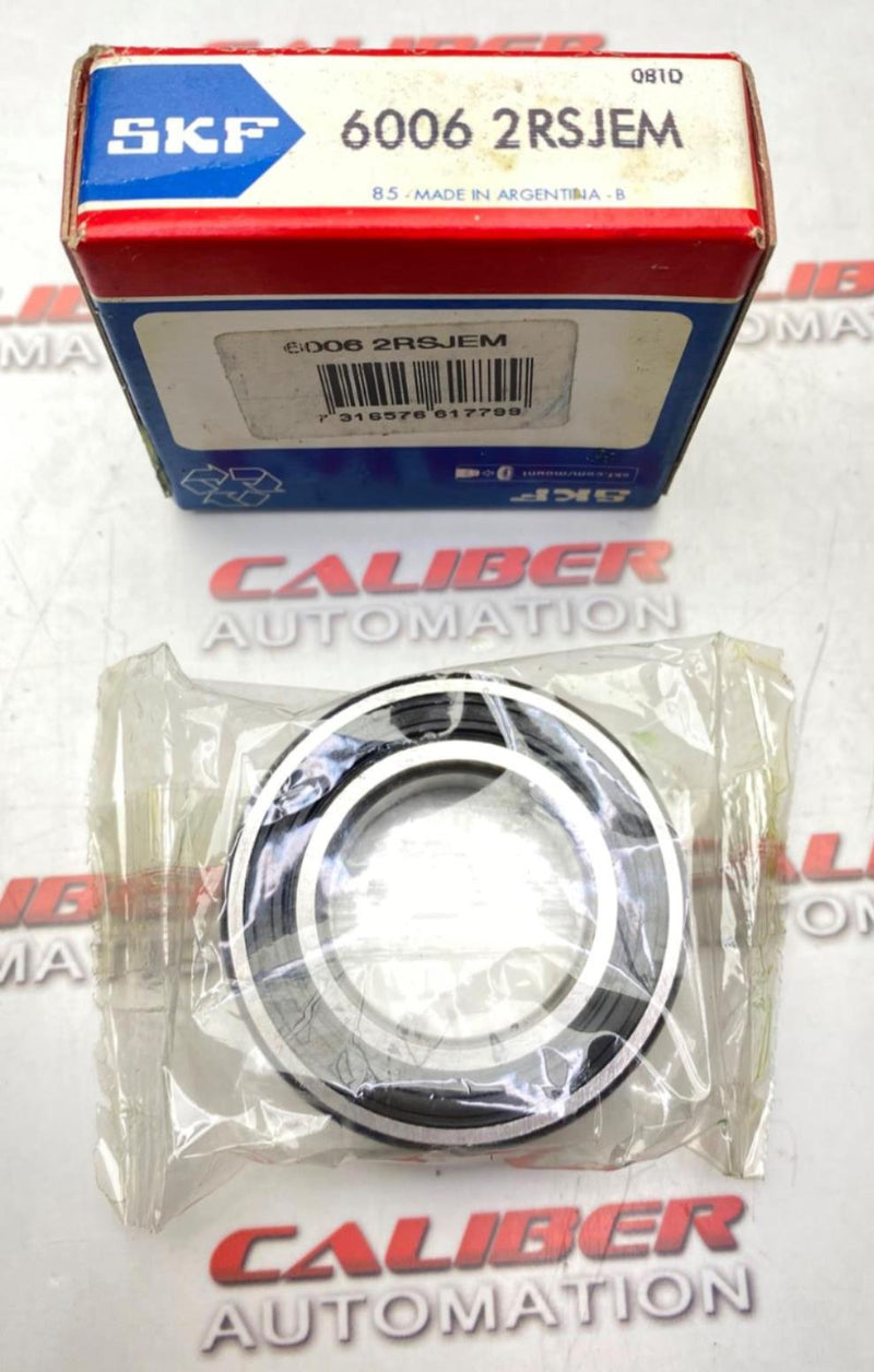 Load image into Gallery viewer, SKF 6006 2RSJEM Deep Groove Ball Bearing (NEW) - Caliber Automation Online Store
