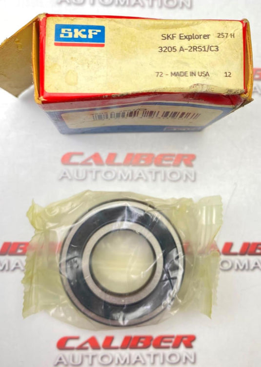 SKF EXPLORER 3205 A-2RS1 C3 Angular Contact Bearing  (NEW) - Caliber Automation Online Store