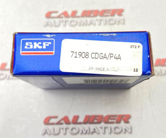 SKF 71908 CDGA/P4A Super Precision Angular Contact Bearing  (NEW) - Caliber Automation Online Store