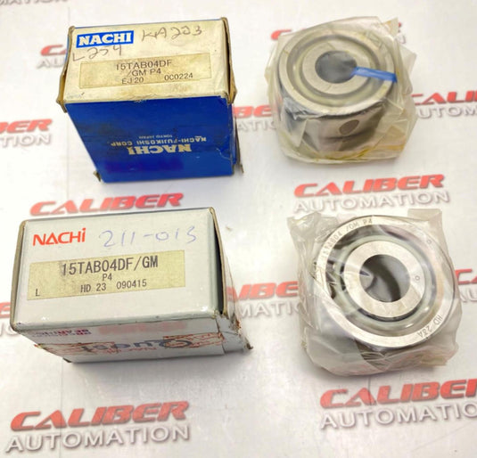 NACHI QUEST 15TAB04DF/GM P4 Screw Support Super Precision Ball Bearing (NEW) - Caliber Automation Online Store