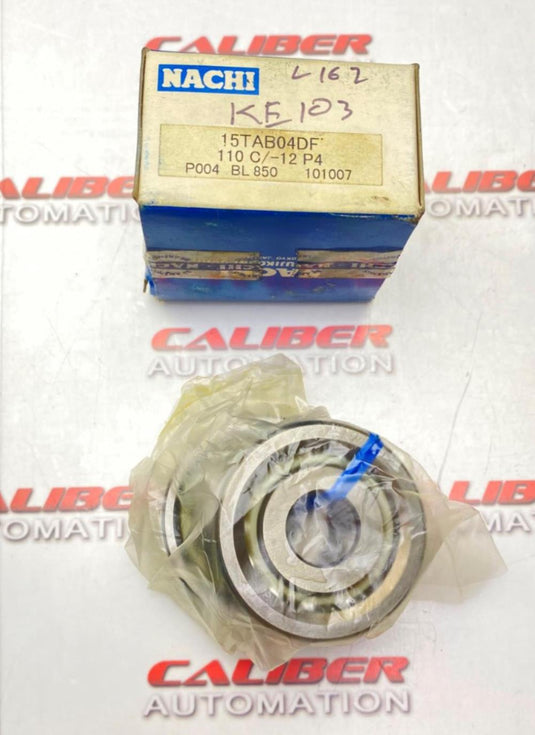 NACHI  15TAB04DF 110 C/-12 P4 Screw Support Super Precision Ball Bearing (NEW) - Caliber Automation Online Store