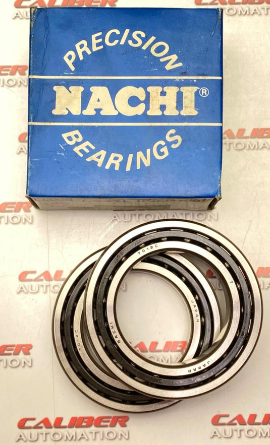 NACHI  7012CYDU/GL P4  Precision Bearing ( Set of Two) (NEW) - Caliber Automation Online Store