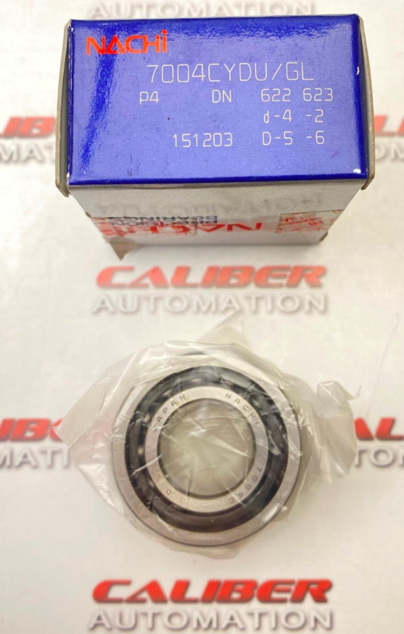 Load image into Gallery viewer, NACHI 7004CYDU/GL  Angular Contact Ball Bearing (NEW) - Caliber Automation Online Store
