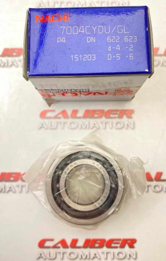NACHI 7004CYDU/GL  Angular Contact Ball Bearing (NEW) - Caliber Automation Online Store