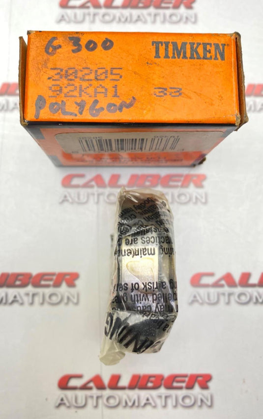 TIMKEN 30205 92KA1 Tapered Roller Bearing (NEW) - Caliber Automation Online Store