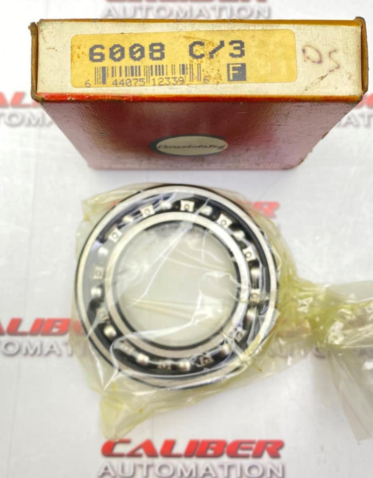CONSOLIDATED 6008 C/3 Deep Groove Ball Bearing (NEW) - Caliber Automation Online Store