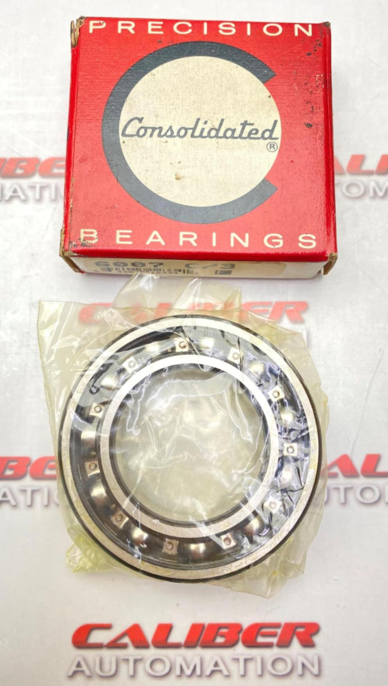 Load image into Gallery viewer, CONSOLIDATED 6007 C/3 Deep Groove Ball Bearing (NEW) - Caliber Automation Online Store
