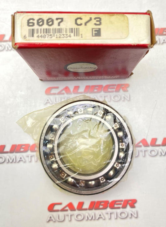 CONSOLIDATED 6007 C/3 Deep Groove Ball Bearing (NEW) - Caliber Automation Online Store