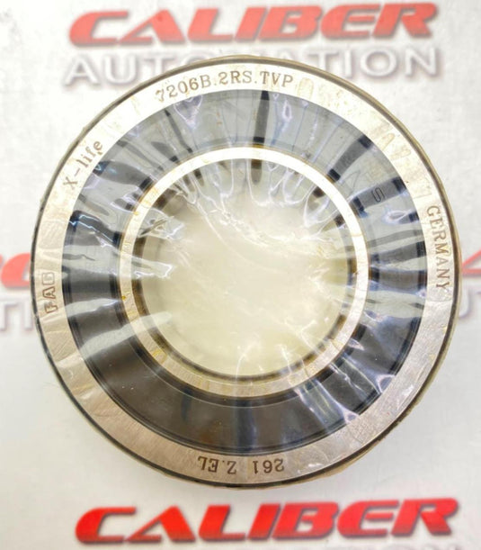 FAG 7206B 2RS TVP Angular Contact Ball Bearing (NEW) - Caliber Automation Online Store