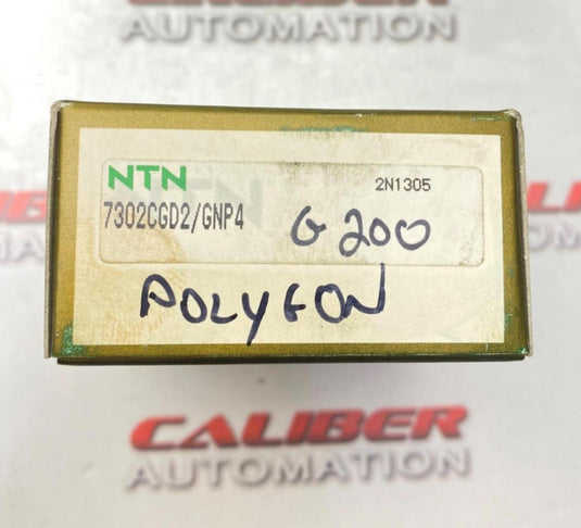NTN 7302CG2/GNP4 Duplex Angular Contact Ball Bearing (NEW) - Caliber Automation Online Store