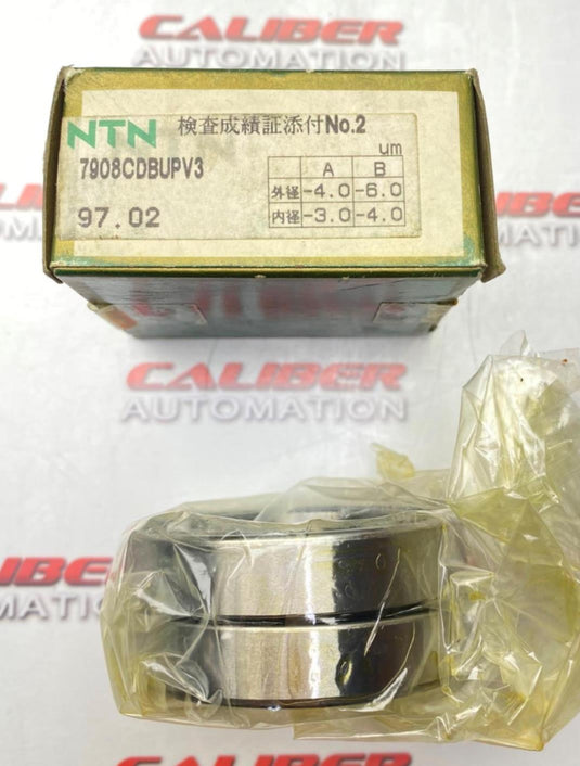 NTN 7908CDBUPV3 Super Precision Bearing (NEW) - Caliber Automation Online Store