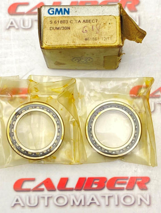 GMN S 61803 CTA  High Precision Ball Bearing (NEW) - Caliber Automation Online Store