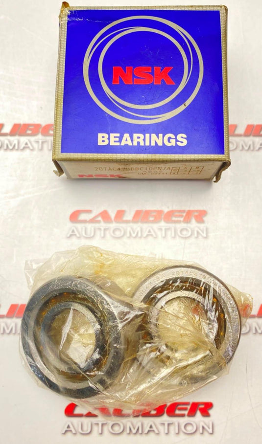 NSK 20TAC4 7B DBC1 OPN7A Bearing (Box of 2) (NEW) - Caliber Automation Online Store