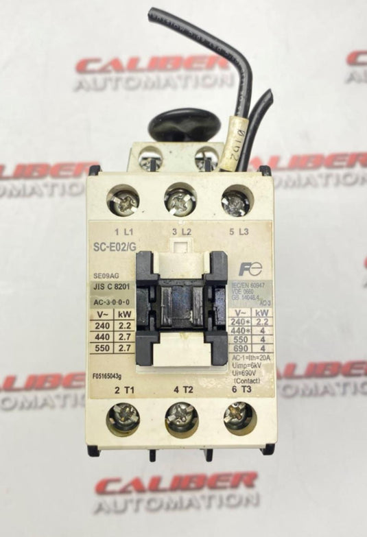 FUJI ELECTRIC SC-E02/G Contactor Coil (USED) - Caliber Automation Online Store