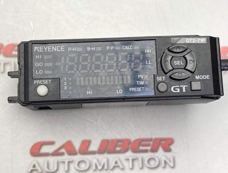 Load image into Gallery viewer, KEYENCE GT2-71P Contact Sensor Amplifier (USED) - Caliber Automation Online Store
