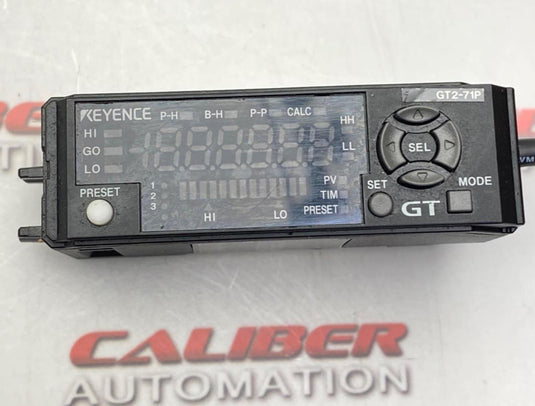 KEYENCE GT2-71P Contact Sensor Amplifier (USED) - Caliber Automation Online Store