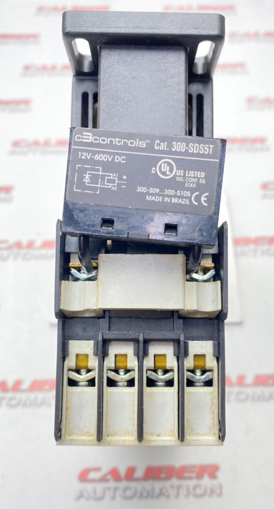 C3 CONTROLS 300-S09N30 Contactor  W/320-B2 Thermal Overload Relay (USED) - Caliber Automation Online Store