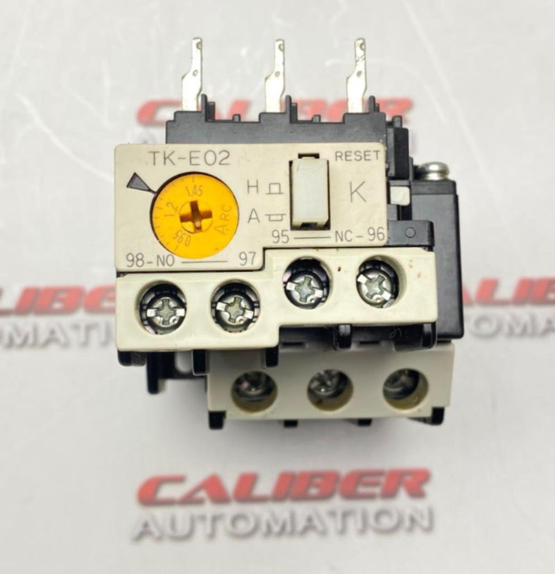 Load image into Gallery viewer, FUJI ELECTRIC TK-E02 Thermal Overload Relay TK22E (USED) - Caliber Automation Online Store
