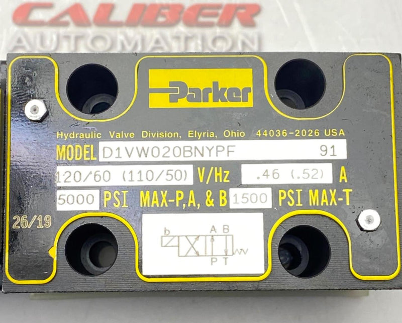 Load image into Gallery viewer, PARKER D1VW020BNYPF Hydraulic Valve (NEW) - Caliber Automation Online Store
