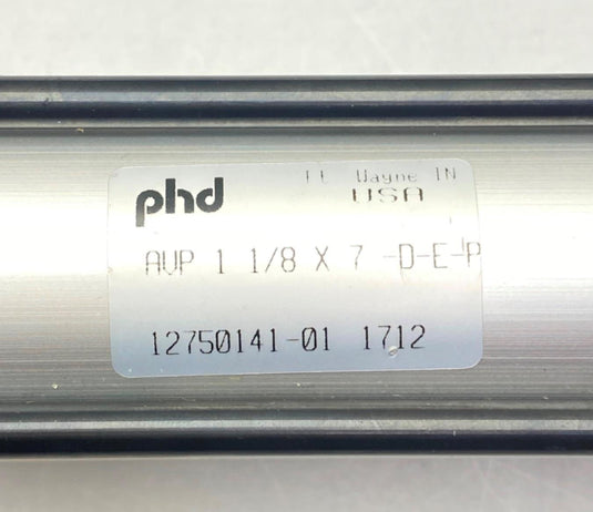 PHD AUP 1 1/8 X 7 DEP Air Cylinder (NEW) - Caliber Automation Online Store