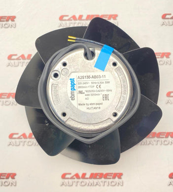 EBMPAPST A2S130-AB03-11 Axil Fan 230V-60HZ (NEW) - Caliber Automation Online Store