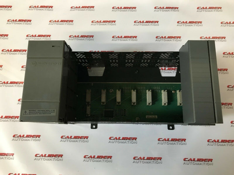Load image into Gallery viewer, Allen-Bradley SLC 500 (1746-A7 / 1746-P1 Ser. A) Power Supply with 7 Slot Rack - Caliber Automation Online Store
