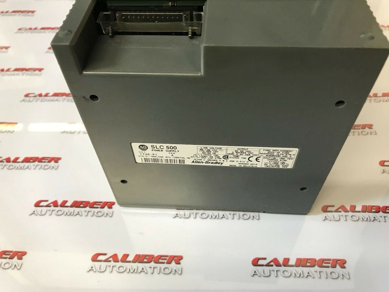 Load image into Gallery viewer, Allen-Bradley SLC 500 (1746-A7 / 1746-P1 Ser. A) Power Supply with 7 Slot Rack - Caliber Automation Online Store
