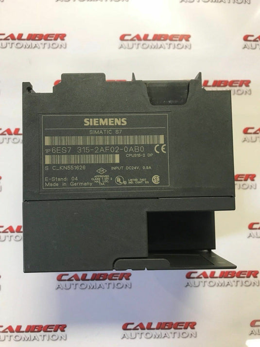 Siemens 6ES7 315-2AF02-0AB0 CPU Module - Caliber Automation Online Store