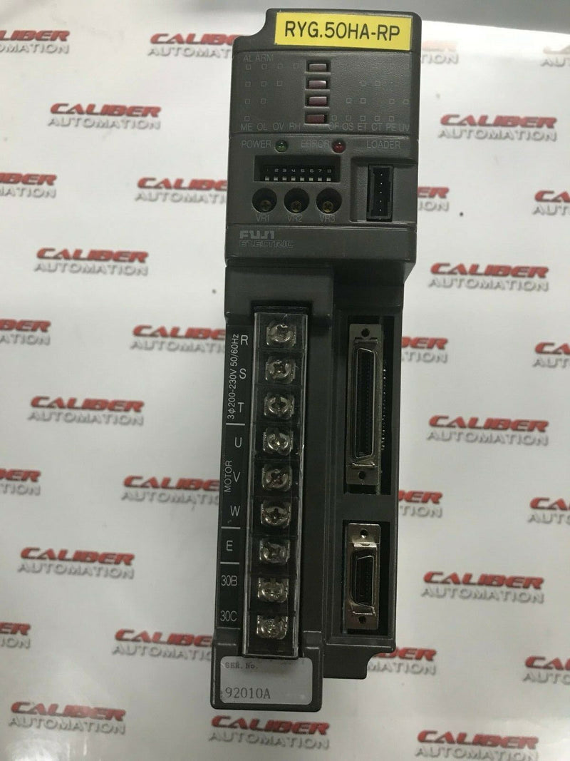 Load image into Gallery viewer, Fuji RYG.50HA-RP Servo Drive (Exchange Only 1 yr Warr.) Miyano Turret Drive - Caliber Automation Online Store
