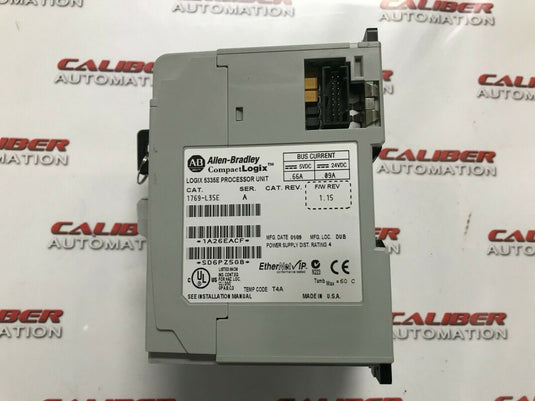 Allen-Bradley 1769-L35E/A CPU Module Ethernet - Caliber Automation Online Store