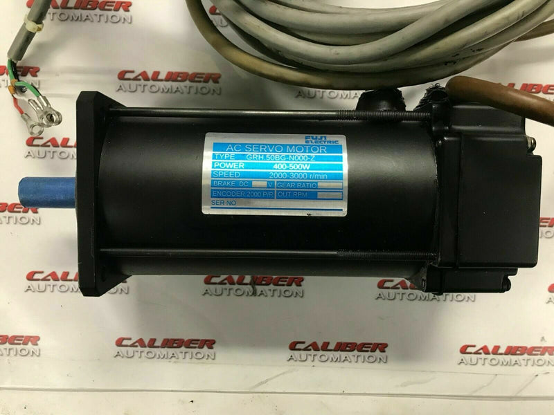 Load image into Gallery viewer, FUJI GRH.50BG-N000-Z AC Servo Motor (Exchange Avail.) - Caliber Automation Online Store
