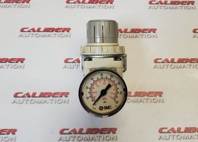 SMC AR20-N02-Z-A Pneumatic Regulator with gauge - Caliber Automation Online Store
