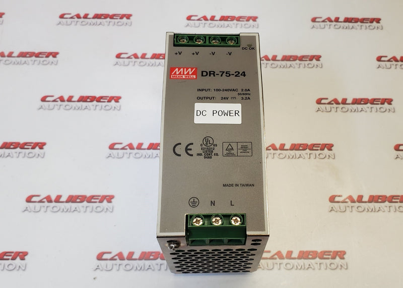 Load image into Gallery viewer, MEAN WELL DR-75-24 Power Supply - Caliber Automation Online Store
