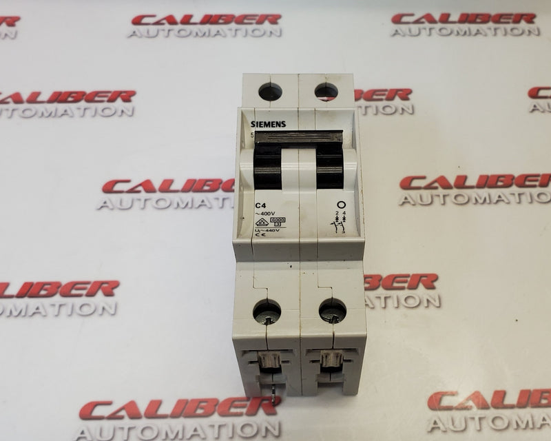 Load image into Gallery viewer, SIEMENS 5SX22-C4 2 Pole Circuit Breaker - Caliber Automation Online Store
