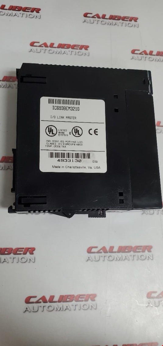 GE Fanuc I/O Link Master IC693BEM321G (Read Description for Info) - Caliber Automation Online Store