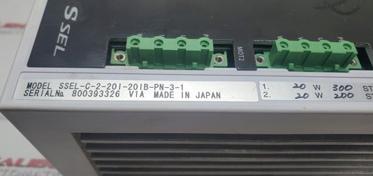 IAI Robo Cylinder Controller SSEL-C-2-201-201B-PN-3-1 - Caliber Automation Online Store