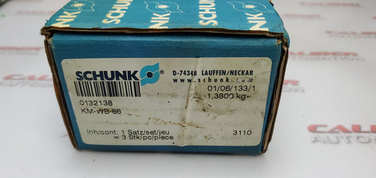 SCHUNK KM-WB 66 0132138 Steel Soft Top Jaws, 1.5 mm x 60 Degree (Pack of 3) - Caliber Automation Online Store