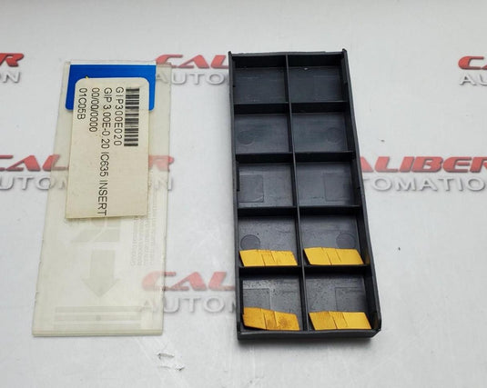 Iscar GIP 3.00E - 0.20 IC635 Insert (Pack of 4) - Caliber Automation Online Store