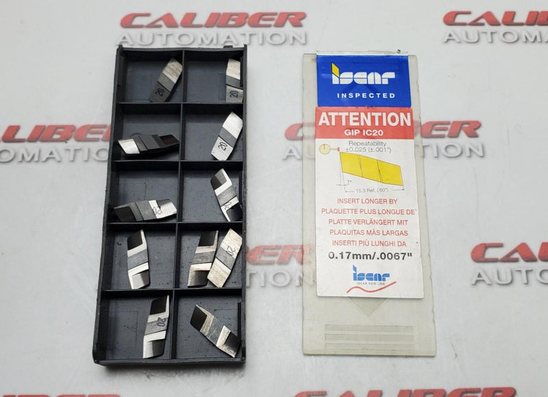Load image into Gallery viewer, Iscar GIP 2.39-015-22D IC20 Insert (Pack of 10) - Caliber Automation Online Store
